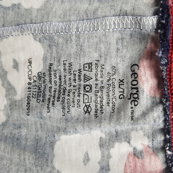 George Christmas Santa Pajama Pants - Picture 3 of 3